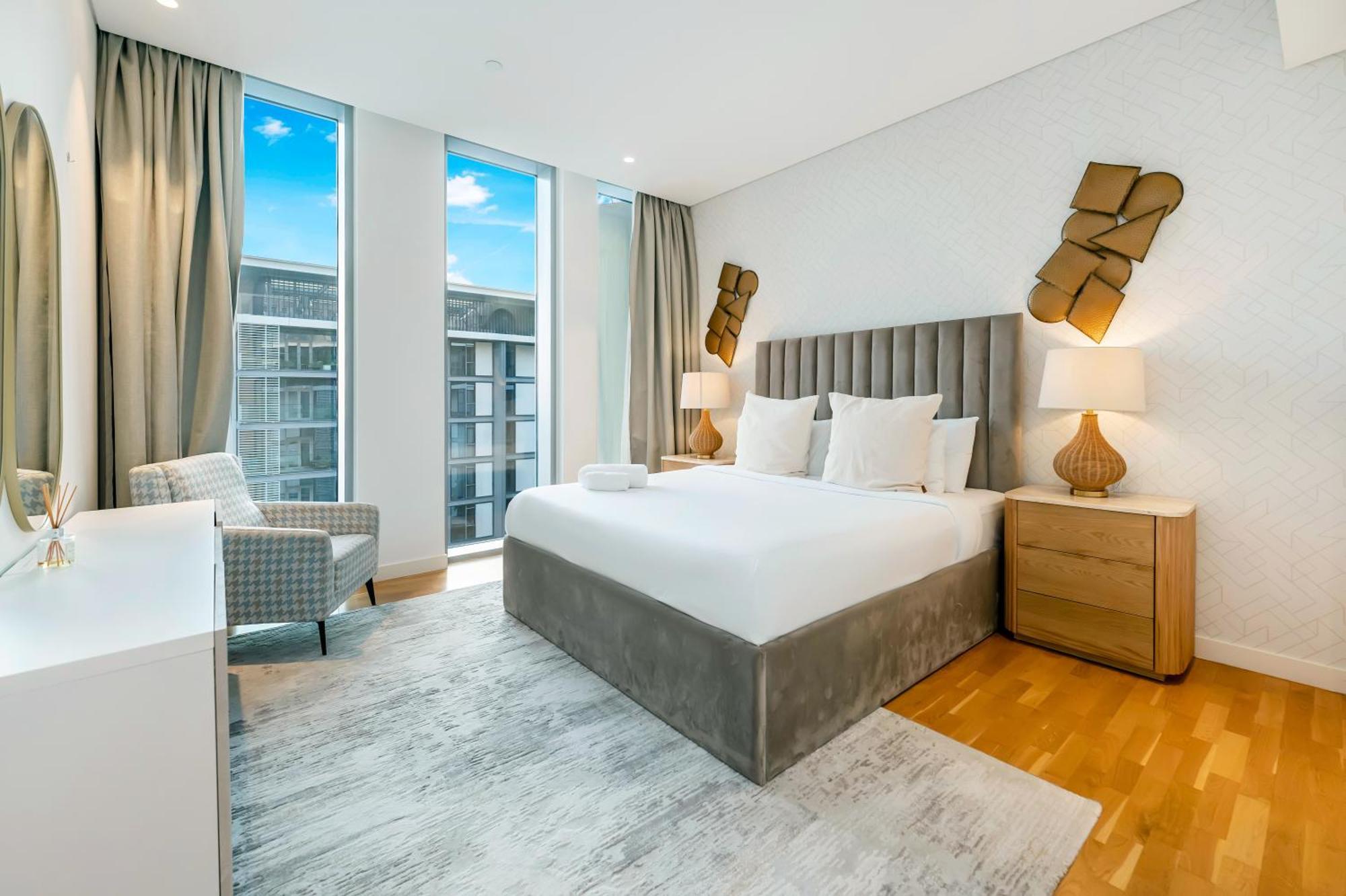 شقة Fam Living Bluewaters - Island Living - Ain Dubai & Sea View المظهر الخارجي الصورة