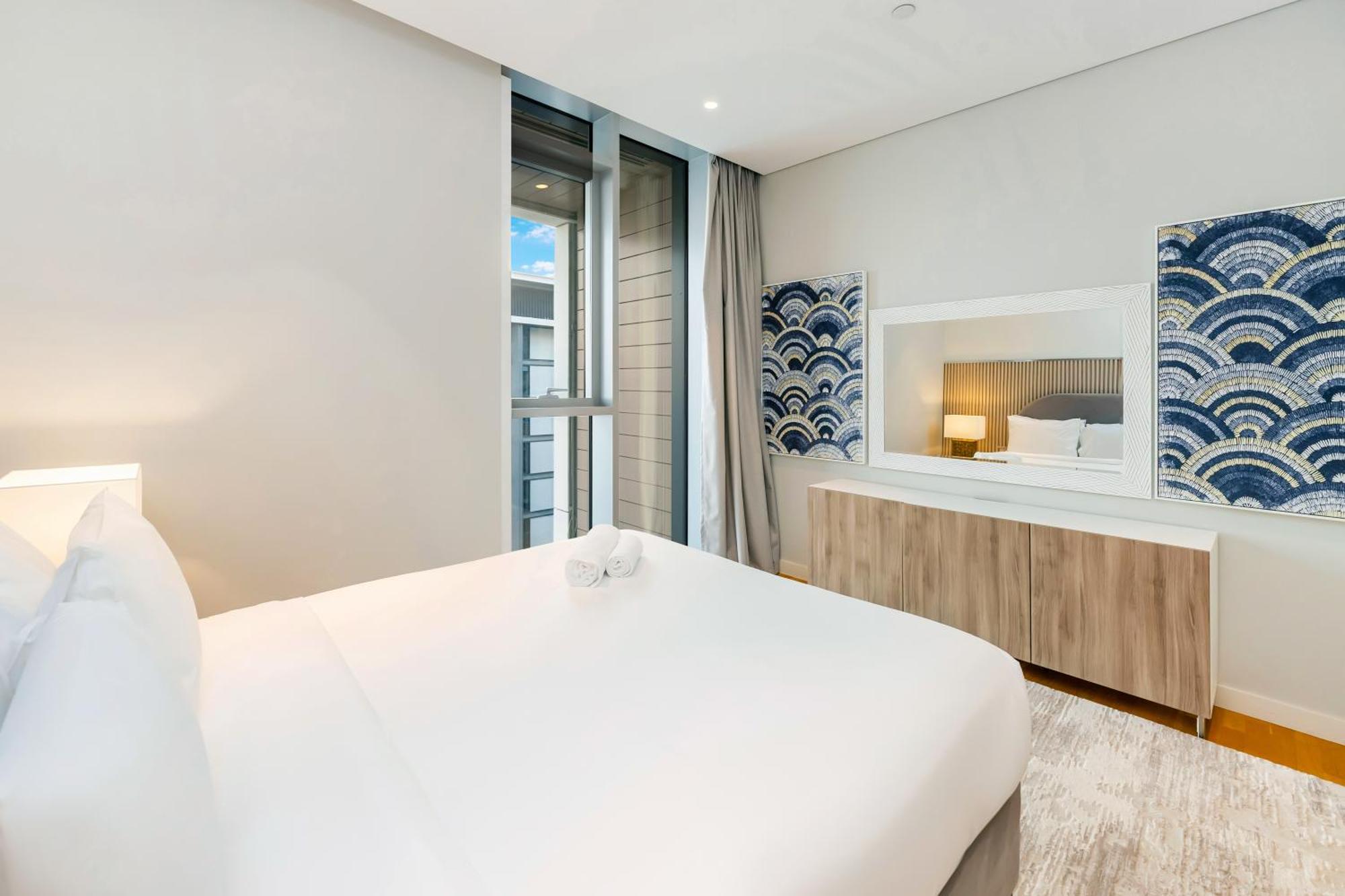 شقة Fam Living Bluewaters - Island Living - Ain Dubai & Sea View المظهر الخارجي الصورة