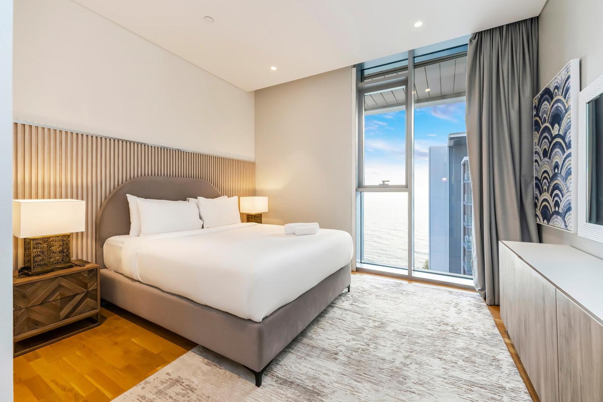شقة Fam Living Bluewaters - Island Living - Ain Dubai & Sea View المظهر الخارجي الصورة